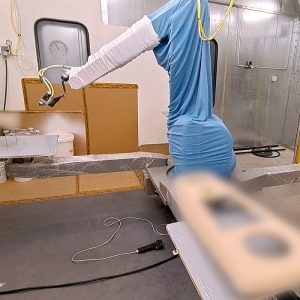 Système de peinture autonome avec reconnaissance de pièce Image MATCH 2D Lesta