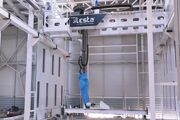 Lesta painting robots for large-scale systems