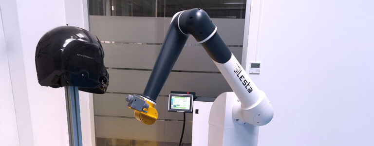 Lesta LEBOT Picchio is the compact robot designed for painting small parts