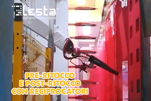 Automating pre- and post-retouching in reciprocator painting