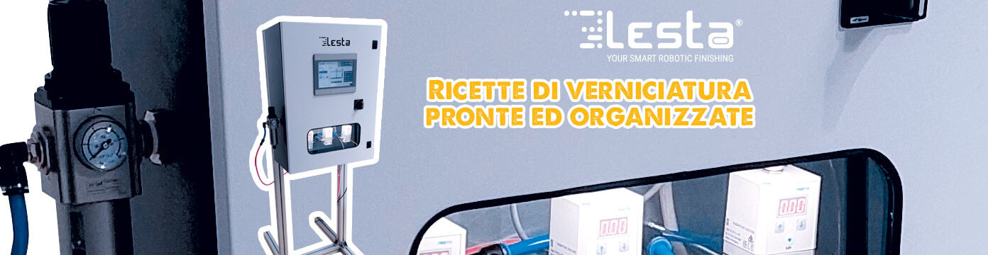 Sistema di gestione di parametri di verniciatura industriale